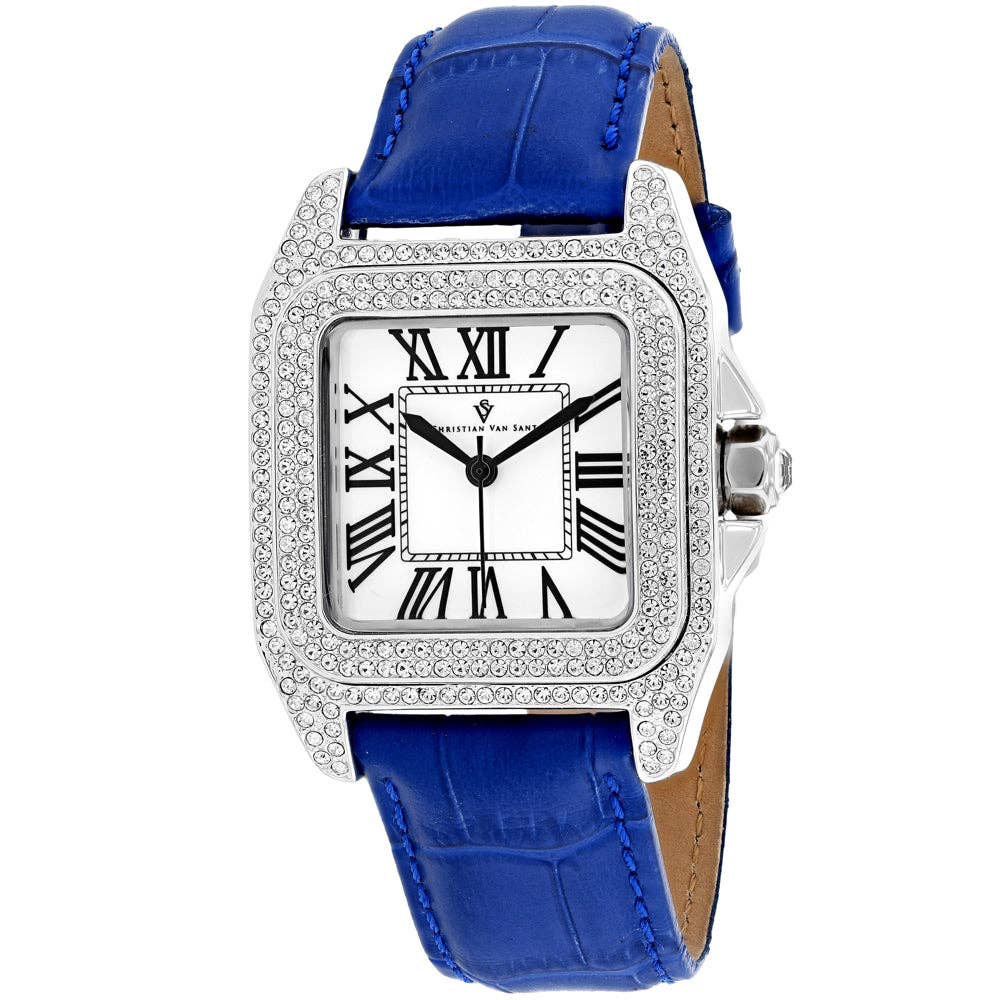Christian Van Sant Radieuse Women's Quartz Watch, White Dial