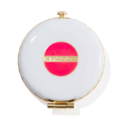Jay Strongwater Monroe Lip Compact Mirror
