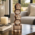 Decorative Object - Ivory/Clear Crystal Statuary, 12 in.