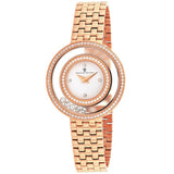 Christian Van Sant Gracieuse Women's Quartz Watch, White Dial