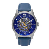 Authentic Heritor Jonas Men's Automatic Skeleton Leather Watch, Style HERHR9503