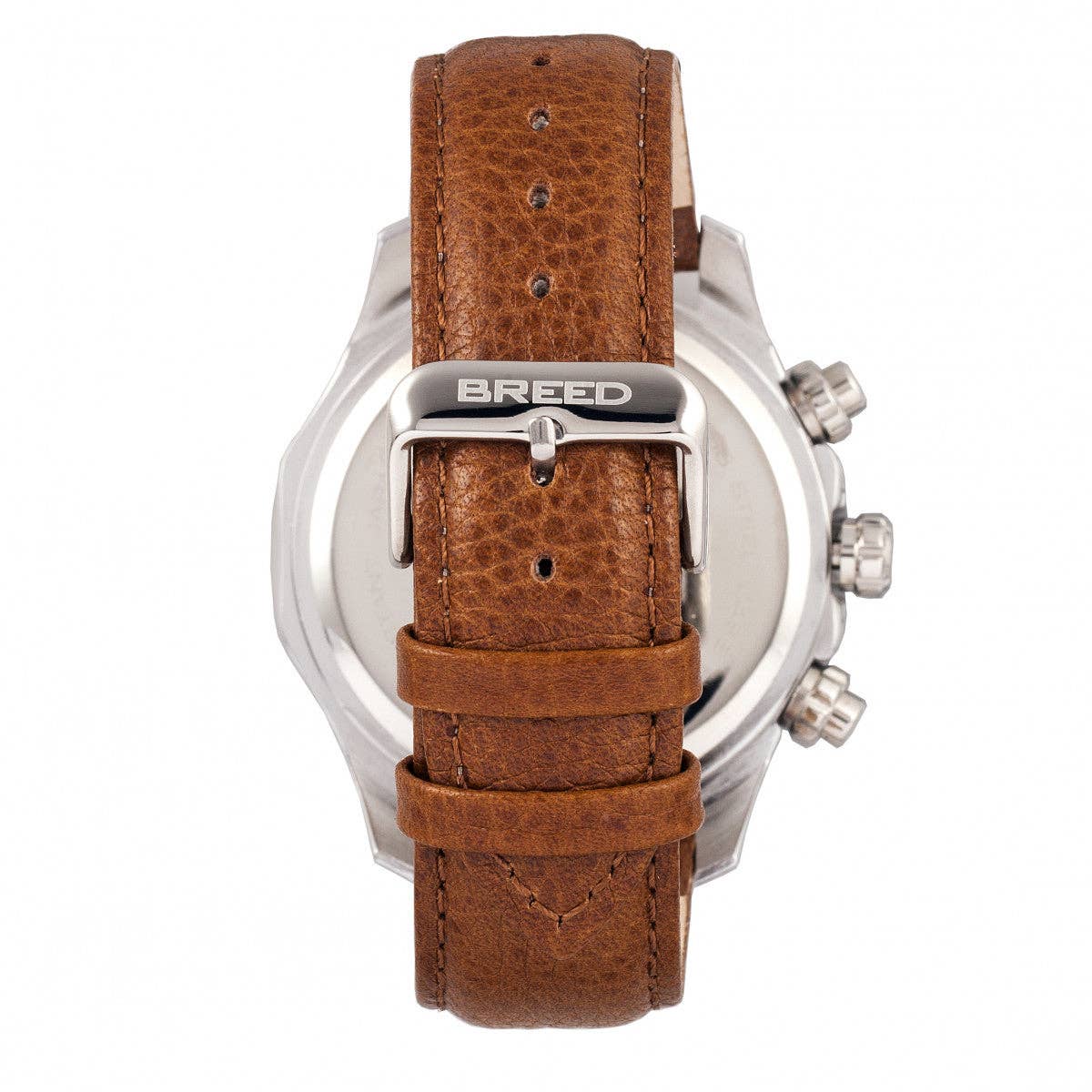 Breed Lacroix Men's Quartz Chronograph Leather Watch