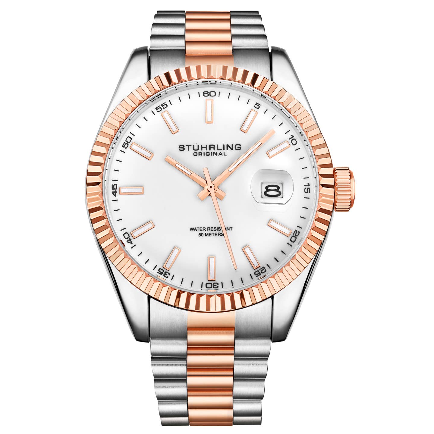 Stuhrling Original Lineage Men's Quartz Classic Watch, 42mm, Style RUHJH