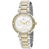 Christian Van Sant Sienna Women's Quartz Watch, White Dial