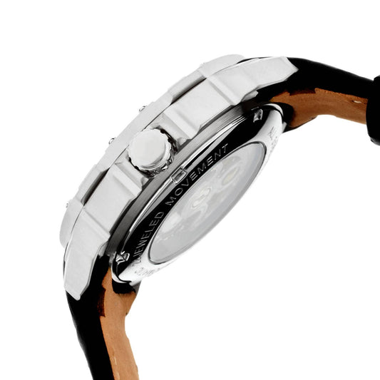 Heritor Conrad Men's Automatic Skeleton Leather Watch, Style HERHR2503