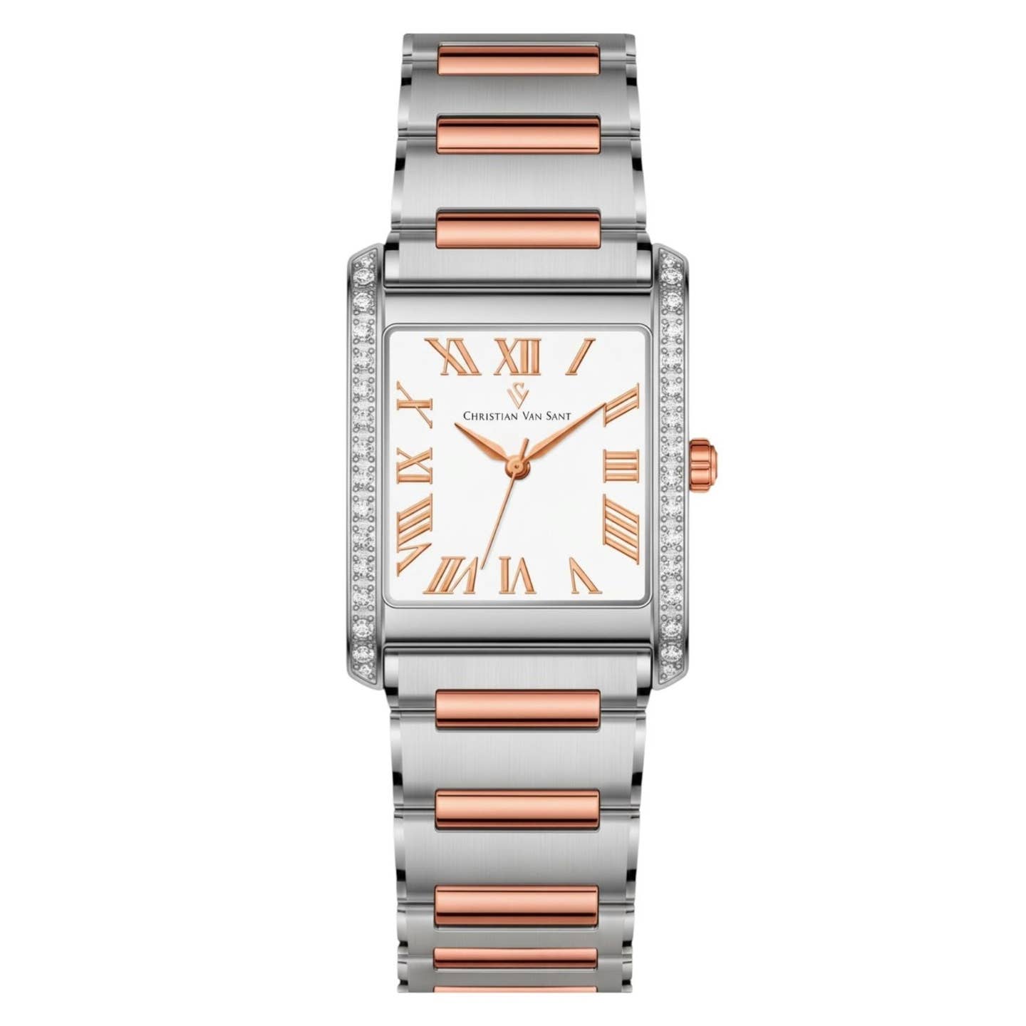Christian Van Sant Atelier Women's Quartz Watch, White Dial