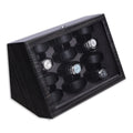 Bey-Berk Cosmo Twelve Automatic Watch Winder – Ash Wood Display Cabinet