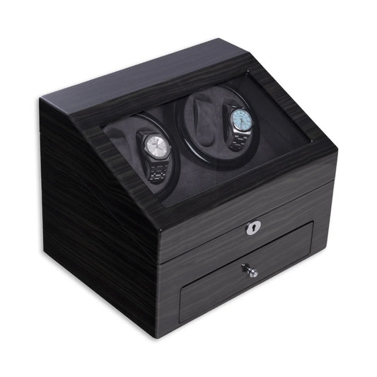 Daytona 4-Watch Winder & 6-Watch Storage Case