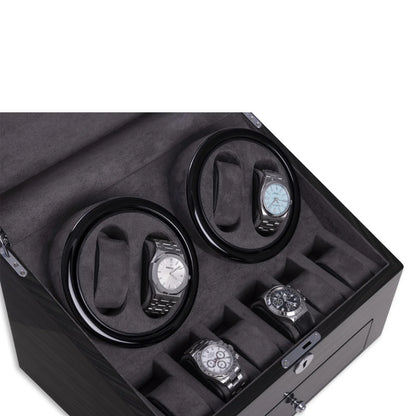 Daytona 4-Watch Winder & 6-Watch Storage Case