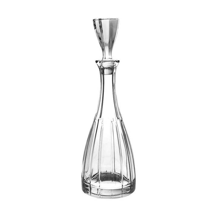 Barski Caren Crystal Decanter, 28 oz.