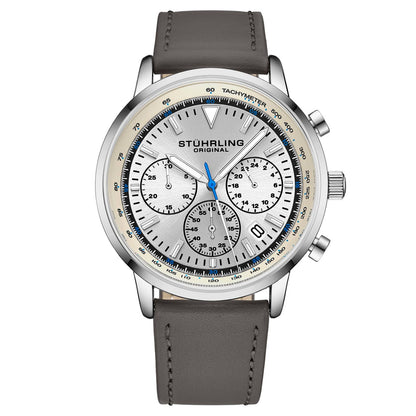 Stuhrling Original Monaco Men's Quartz Chronograph Watch, 44mm, Style 9VVFK