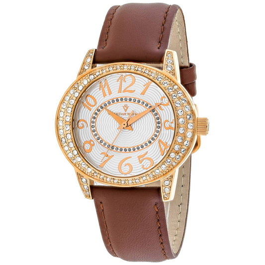 Christian Van Sant Sevilla Women's Quartz Watch, Silver Dial