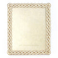 Jay Strongwater Liam Braided 8" x 10" Enamel Gold-Finished Picture Frame
