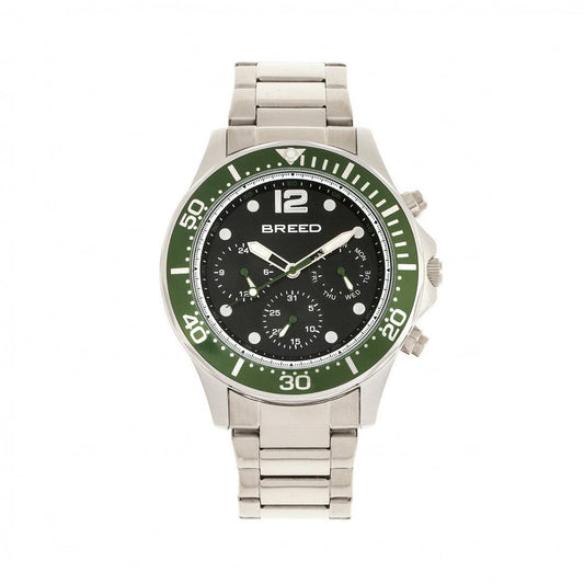 Breed Pegasus Men's Quartz Day-Date Bracelet Watch