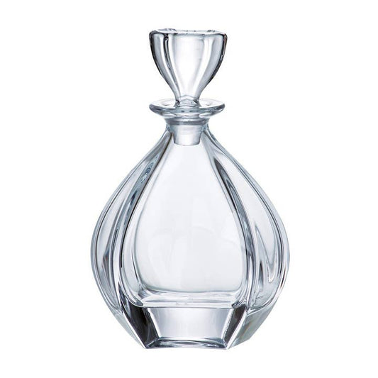 Barski Lagauna Glass Crystal Decanter, 32 oz.