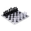 Charlie Acrylic Chess Set – Luxury Clear & Black Chess Board