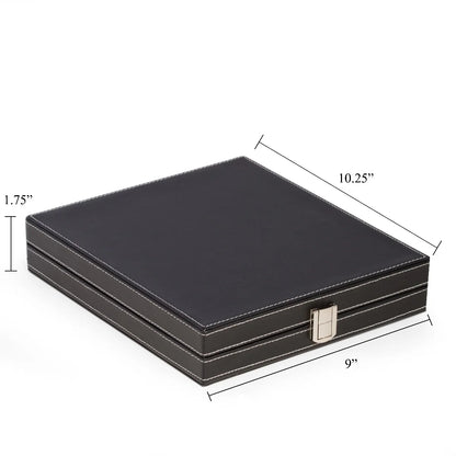 Chase 5-in-1 Game Set – Chess, Backgammon, Cribbage, Dominoes & Playing Cards