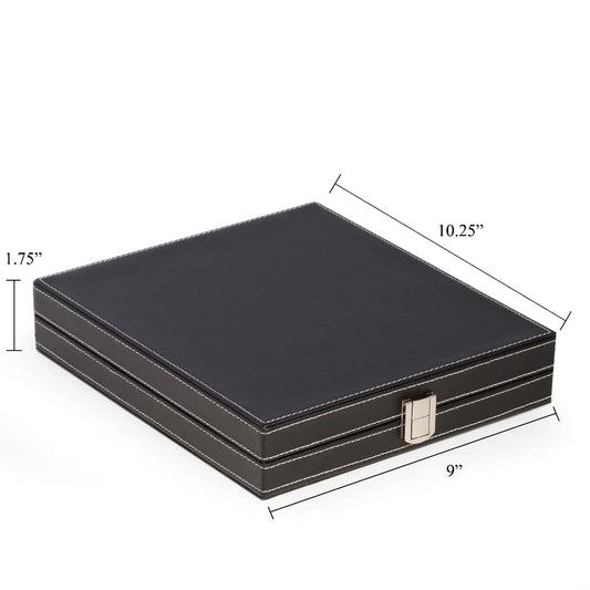 Chase 5-in-1 Game Set – Chess, Backgammon, Cribbage, Dominoes & Playing Cards