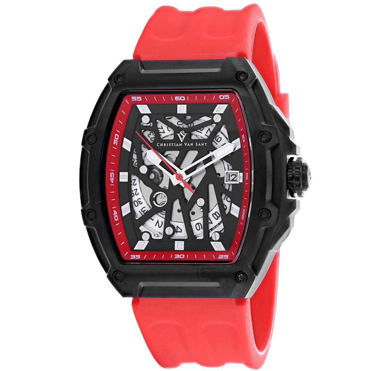 Christian Van Sant Odyssey Men's Automatic Watch, Black Dial