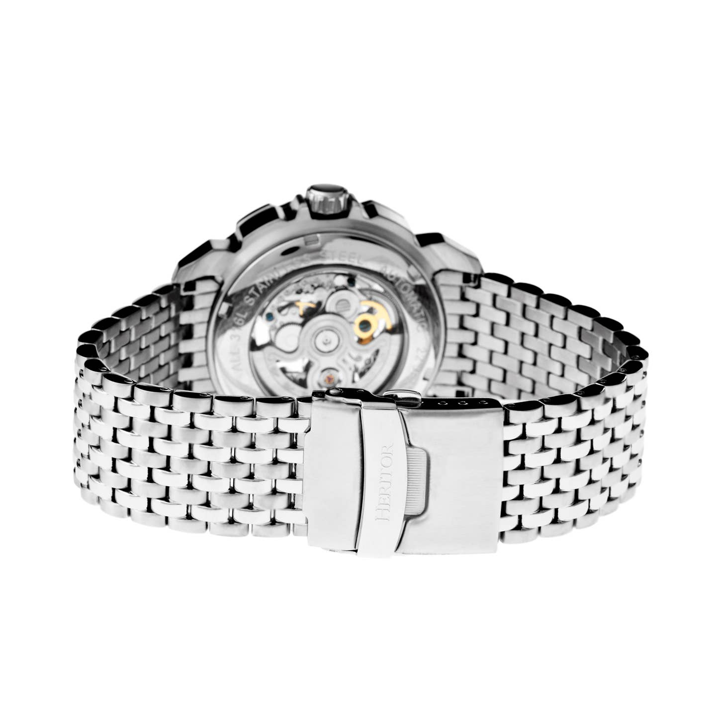 Heritor Conrad Men's Automatic Skeleton Bracelet Watch, Style HERHR2502