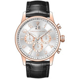 Christian Van Sant Heritage Men's Quartz Watch, Silver Dial