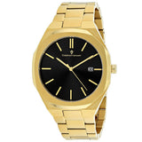 Christian Van Sant Octavius Men's Watch, Slim Black Dial