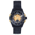 Reign Solstice Men's Automatic Skeleton Leather Watch