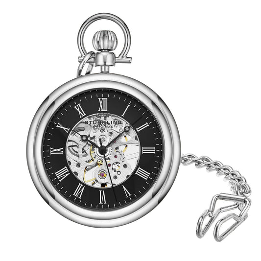 Stuhrling Original Vintage Men's Hand-Wind Pocket Watch, 47mm, Style ZM7UM