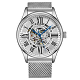 Stuhrling Original Atrium 3942M Men's Automatic Skeleton Watch, 42mm