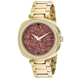 Christian Van Sant Mirabella Women's Quartz Watch, Orange Dial
