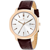 Christian Van Sant Octavius Men's Quartz Watch, Silver Dial