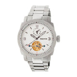 Authentic Heritor Helmsley Men's Automatic Semi-Skeleton Bracelet Watch, Style HERHR5001