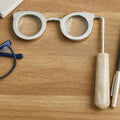 Sculpture - Silver Marble Handle Magnifying Glasses, 8 in.