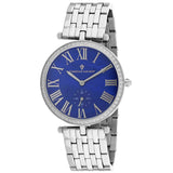 Christian Van Sant Hush Women's Quartz Watch, Blue Mother-of-Pearl Dial