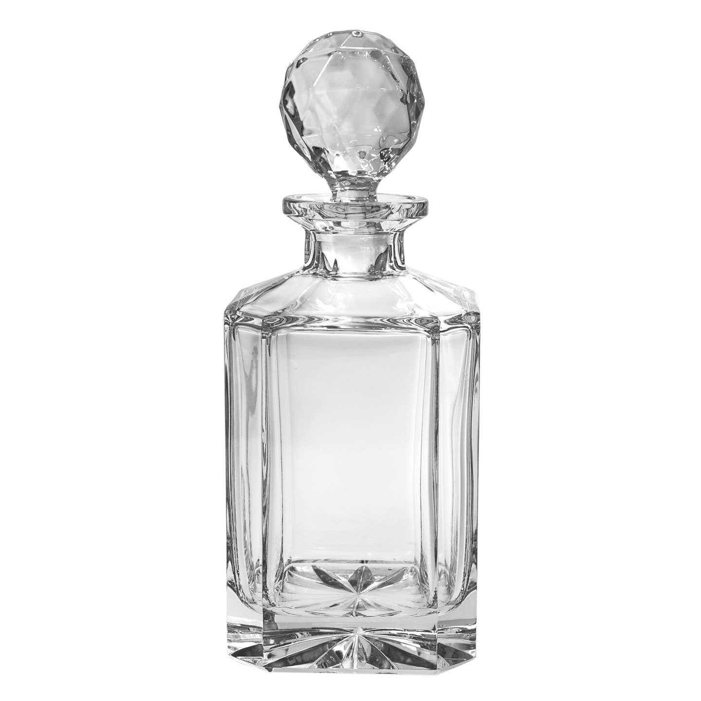 Barski Fiona Crystal Whiskey Decanter, 30 oz.