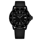 Stuhrling Original Explorer 4041 Men's Quartz Diver Watch, 40mm, Black Case