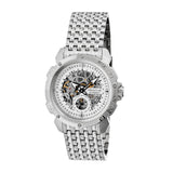 Authentic Heritor Conrad Men's Automatic Skeleton Bracelet Watch, Style HERHR2501
