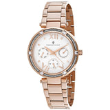 Christian Van Sant Sienna Women's Quartz Watch, White Dial