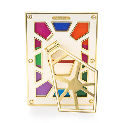 Jay Strongwater Lavinia Pavé 4" x 6" Crystal Enamel Picture Frame, Rainbow