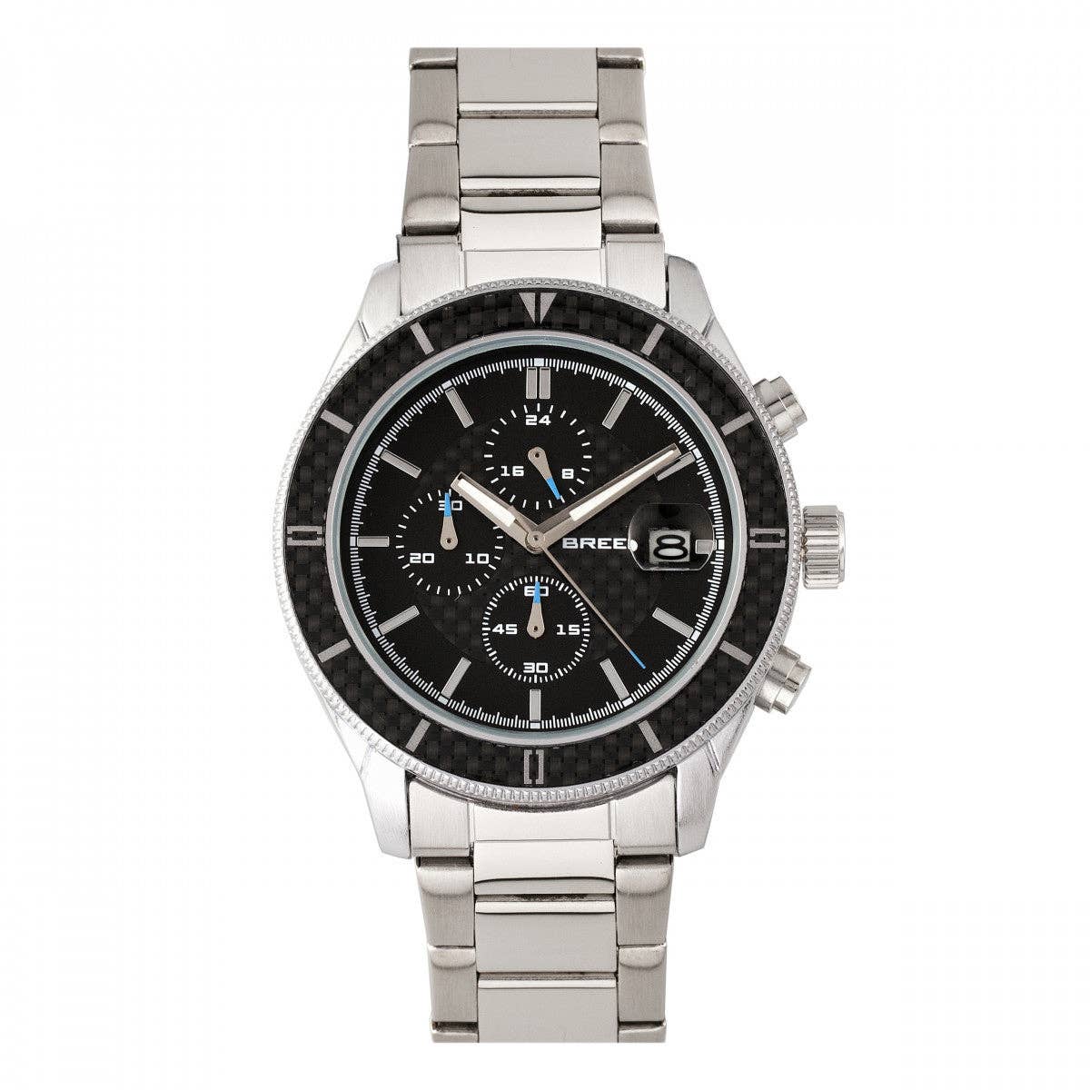 Breed Maverick Men's Quartz Chronograph Date Bracelet Watch