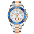 Stuhrling Original Brigadier Men's Quartz Chronograph Watch, 42mm, Style 4DEVN