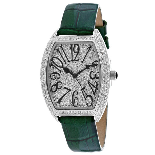 Christian Van Sant Elegant Women's Quartz Watch, White Dial