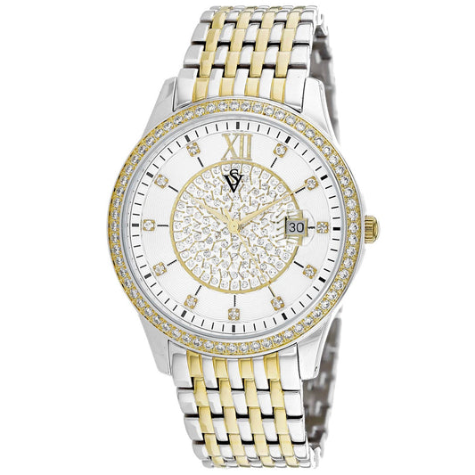 Christian Van Sant Carla Women's Quartz Watch, White Dial