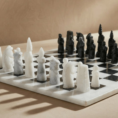 Japanese Inspired Marble Chess Set