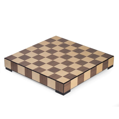 Leonardo Chess & Checkers Set – Luxury Wooden 2-in-1 Board Game Set