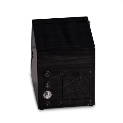 Louis Ash Wood High Lacquer 2-Watch Winder & 2-Watch Storage Case