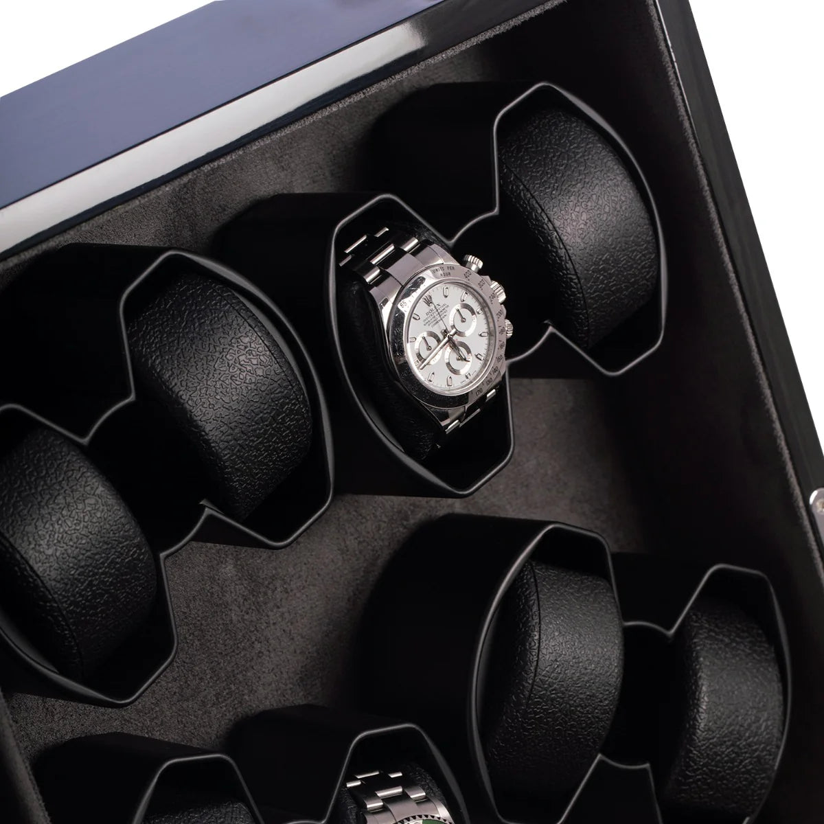 Louis Ash Wood High Lacquer 8-Watch Winder & 4-Watch Storage Case