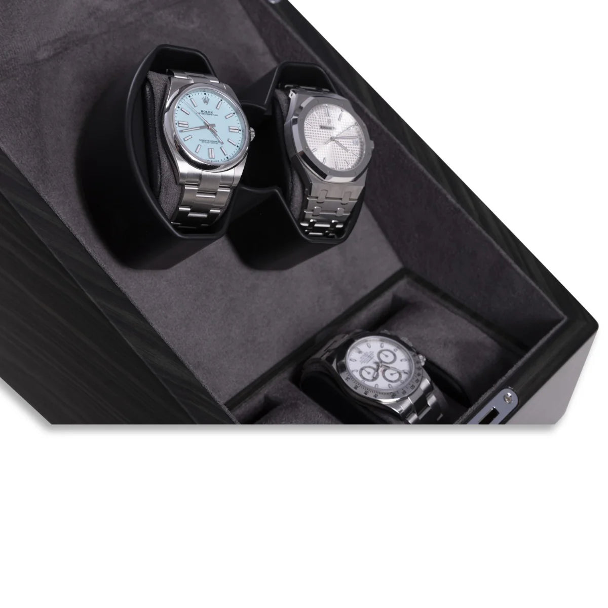 Submariner 2-Watch Winder & 3-Watch Storage Case