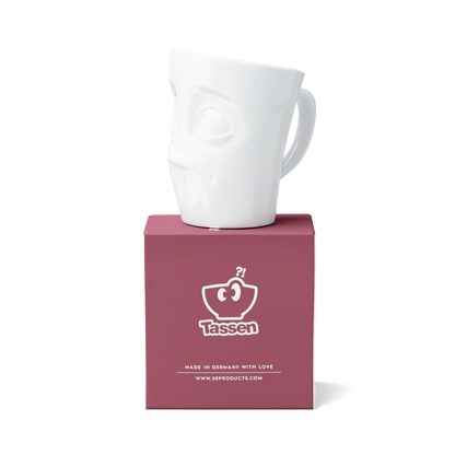 Tassen "Baffled" Porcelain Mug – 11 oz