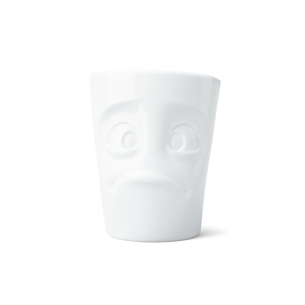 Tassen "Baffled" Porcelain Mug – 11 oz